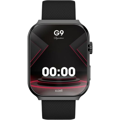 XCell G9 Signature Smart Watch - Black