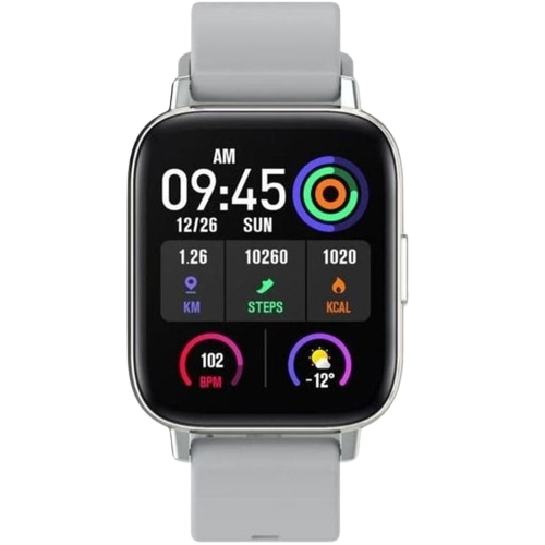 XCell G3 Talk Smart Watch (Silicon Strap) - Silver
