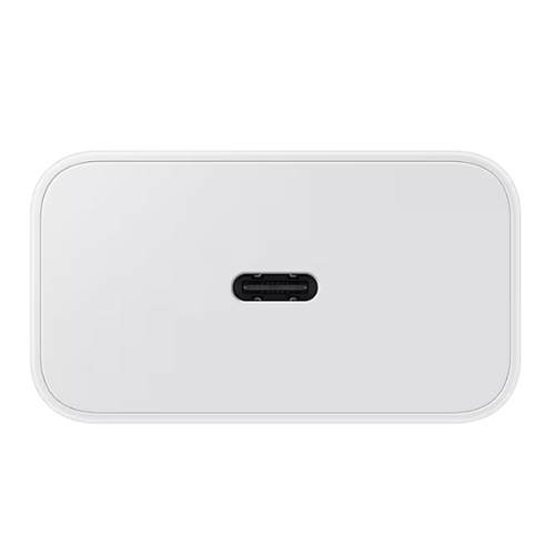 SAMSUNG 25W Power Adapter USB-C (EP-T2510 ) design compatto (GaN Technology) /Support PD 3.0 PPS Max 25W - White