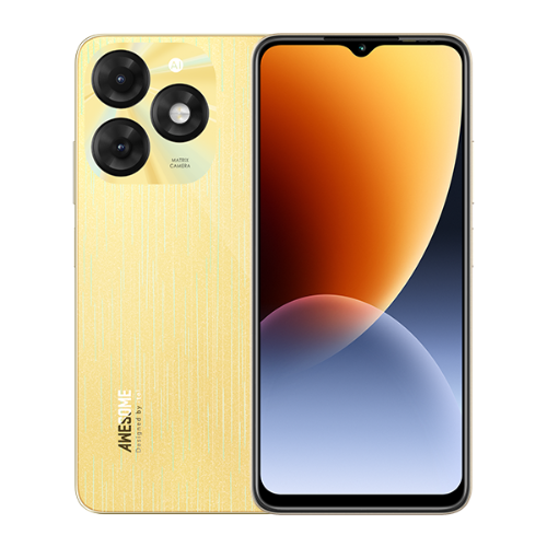 itel A70 (4GB+8GB/128GB) - Brilliant Gold