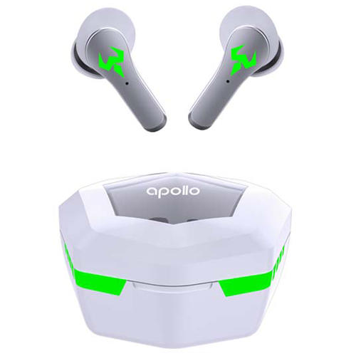 Apollo A-5 Gaming True Wireless Earbuds - White