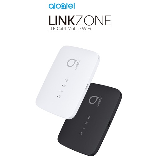 Alcatel LINKZONE 4G LTE MW45V-Cat4 Mobile Wi-Fi Router | Mobile WiFi Hotspot - Black