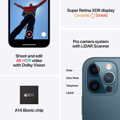 iPhone 12 Pro 256GB - Pacific Blue