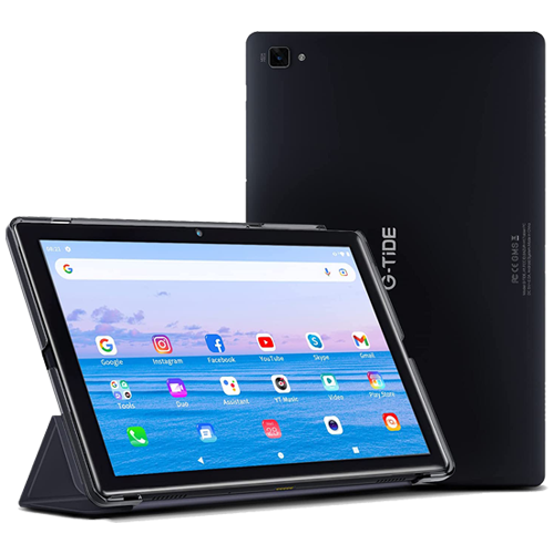 G-TiDE H1 4G 10-inch Tablet PC (3GB+32GB) - Black