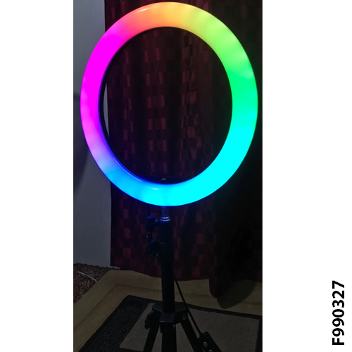 M33K-RGB LED Musical Model Ring Light with Stand and Remote Control