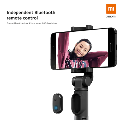 Mi Selfie Stick Tripod (with Bluetooth remote) - Black