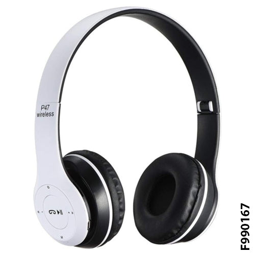 P47 5.0+EDR wireless headphones - White (F990167)