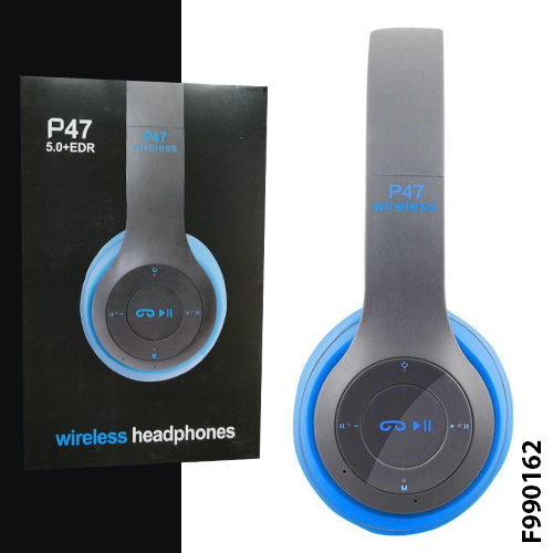 P47 5.0+EDR wireless headphones - Blue (F990162)