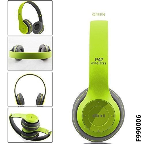 P47 5.0+EDR wireless headphones - Green (F990006)