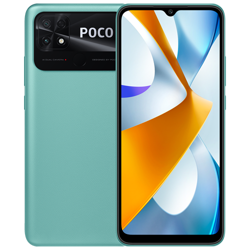 POCO C40 (4GB+64GB) - Coral Green