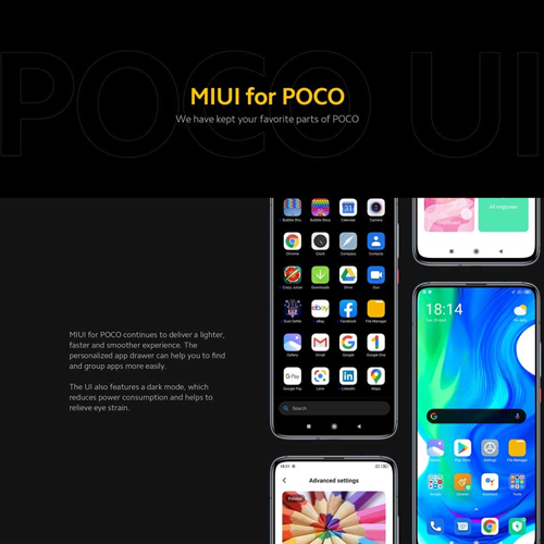 POCO F2 Pro 5G (8GB+256GB) - Neon Blue
