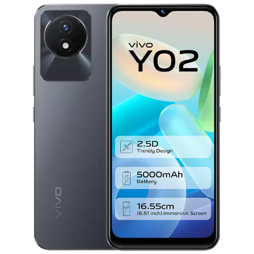 VIVO Y02 (2GB+32GB) - Cosmic Grey
