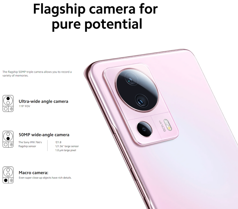 Xiaomi 13 Lite 5G (8GB+256GB) - Lite blue