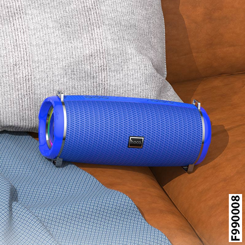 hoco HC2 True Wireless LED Flashing Speaker - Blue (F990008)