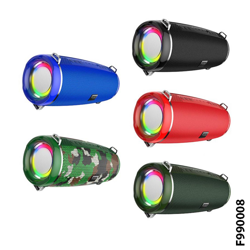 hoco HC2 True Wireless LED Flashing Speaker - Blue (F990008)