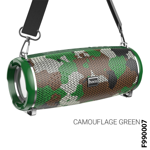 hoco HC2 True Wireless LED Flashing Speaker - Camouflage Green (F990007)