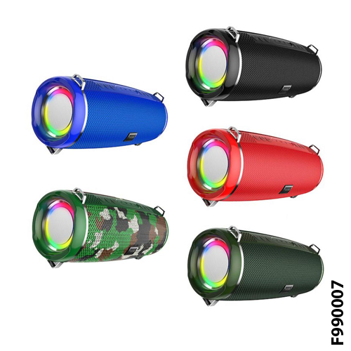 hoco HC2 True Wireless LED Flashing Speaker - Camouflage Green (F990007)