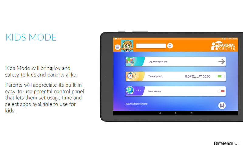 Alcatel 3T8 9027Q Tablet (3GB+32GB) - Suede Blue