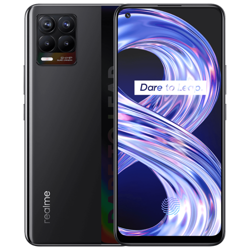 realme 8 (8GB+128GB) - Cyber Black