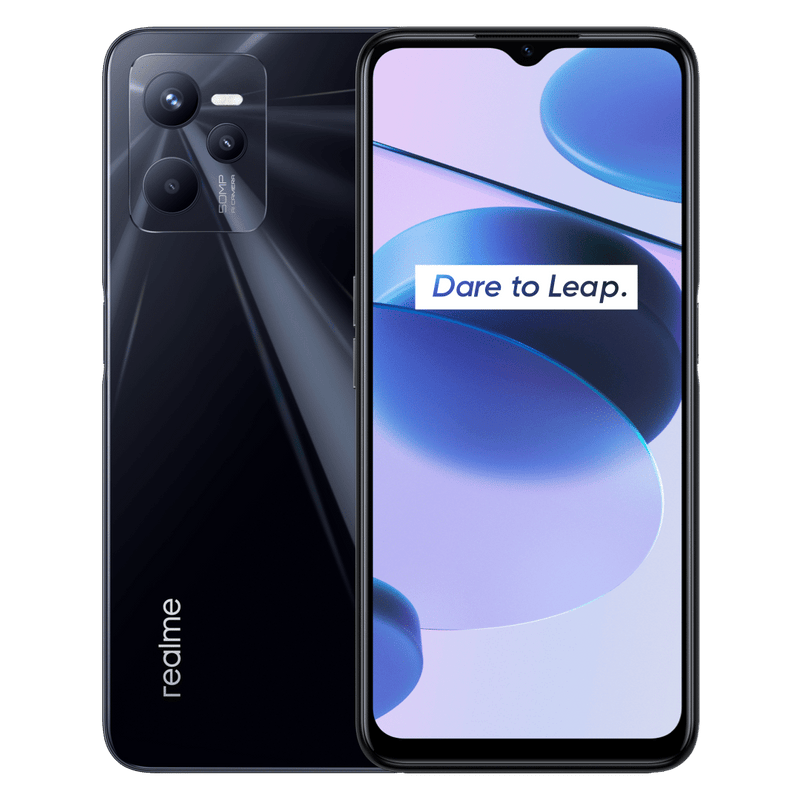 realme C35 (4GB+128GB) - Glowing Black
