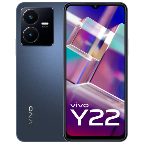 vivo Y22 (4GB+128GB) - Starlit Blue